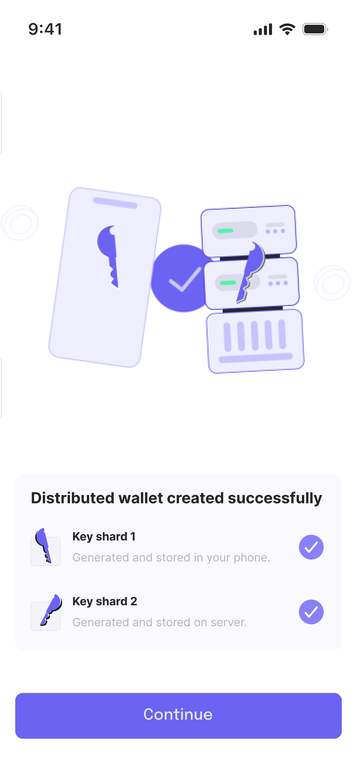 Create wallet
